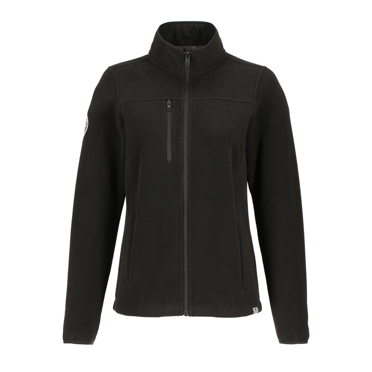Roots - Women’s Westville Eco Microfleece Full Zip - Black