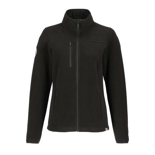 Roots - Women’s Westville Eco Microfleece Full Zip - Black
