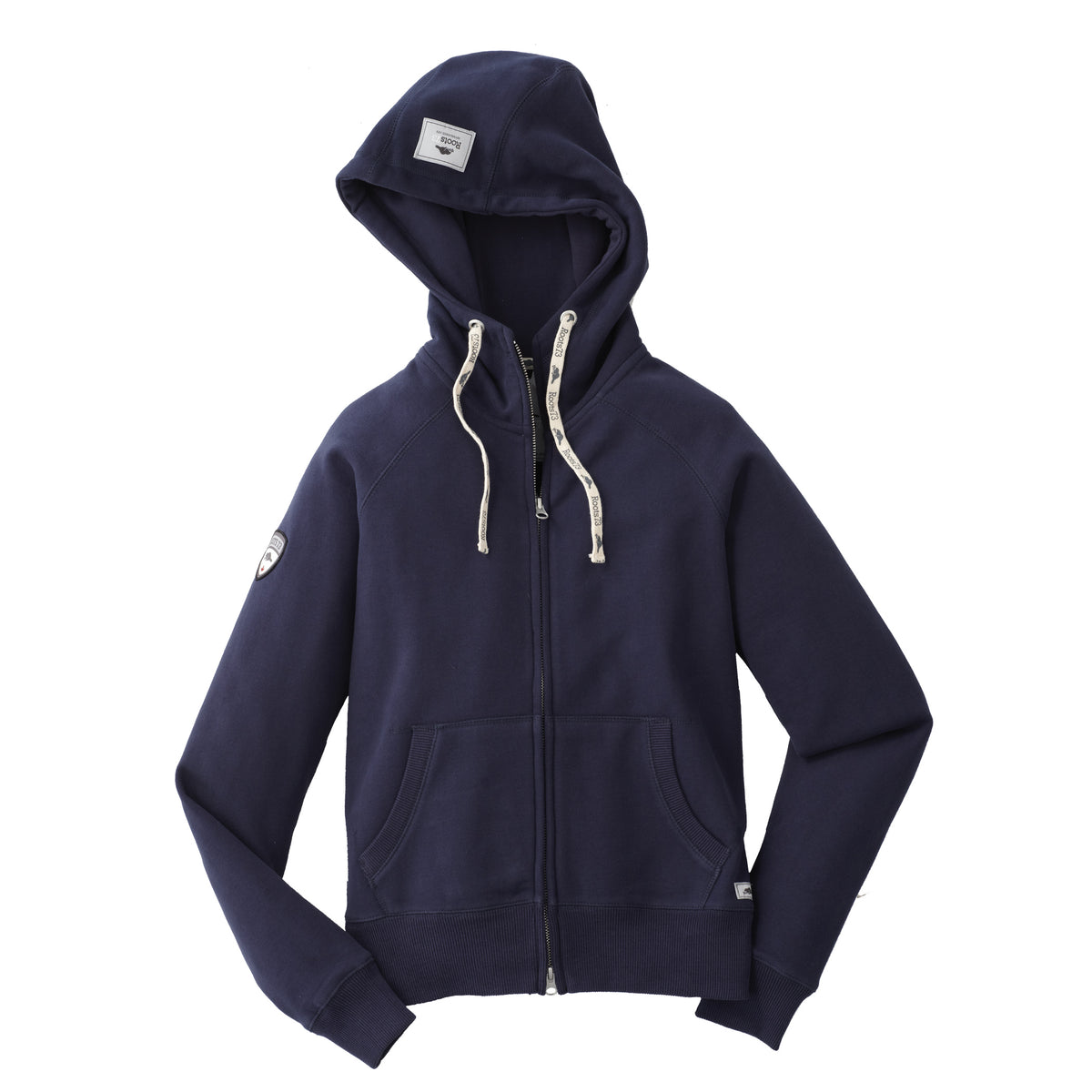 Roots - Women’s Riverside Full Zip Hoodie - Atlantic Navy