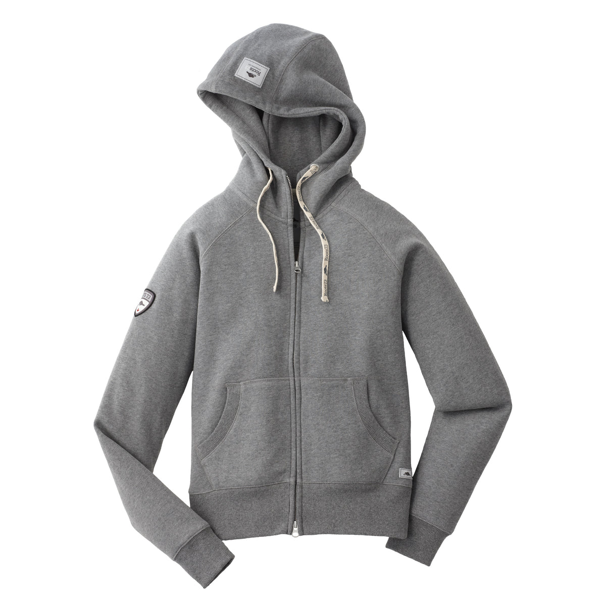 Roots - Women’s Riverside Full Zip Hoodie - Charcoal Mix