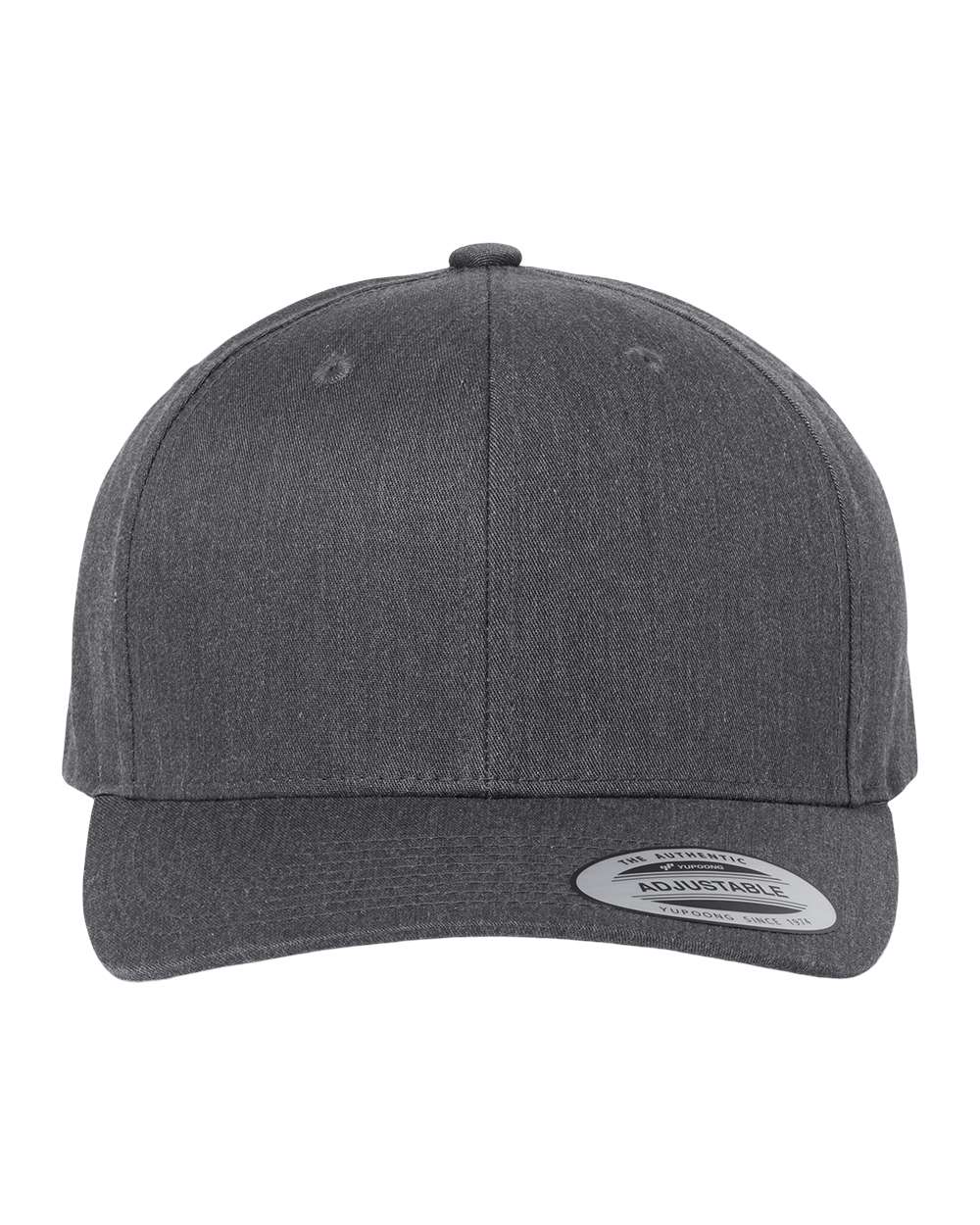 YP Classics - CVC Snapback Cap - Dark Heather Grey