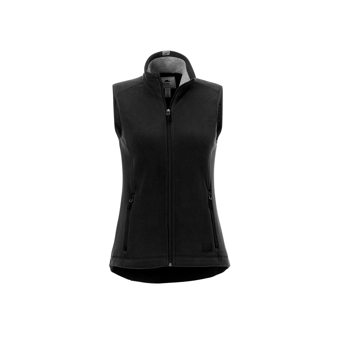 Roots - Women’s Willowbeach Microfleece Vest - Black