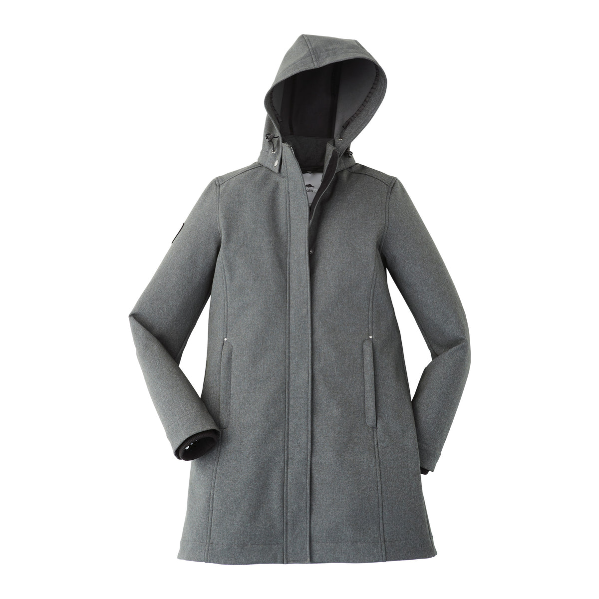 Roots - Women’s Elkpoint Softshell Jacket - Dark Charcoal Mix