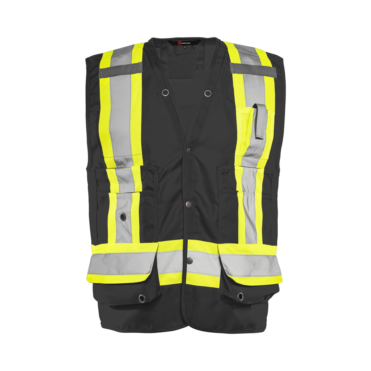 TV20 - Deluxe Surveyor Vest - Black