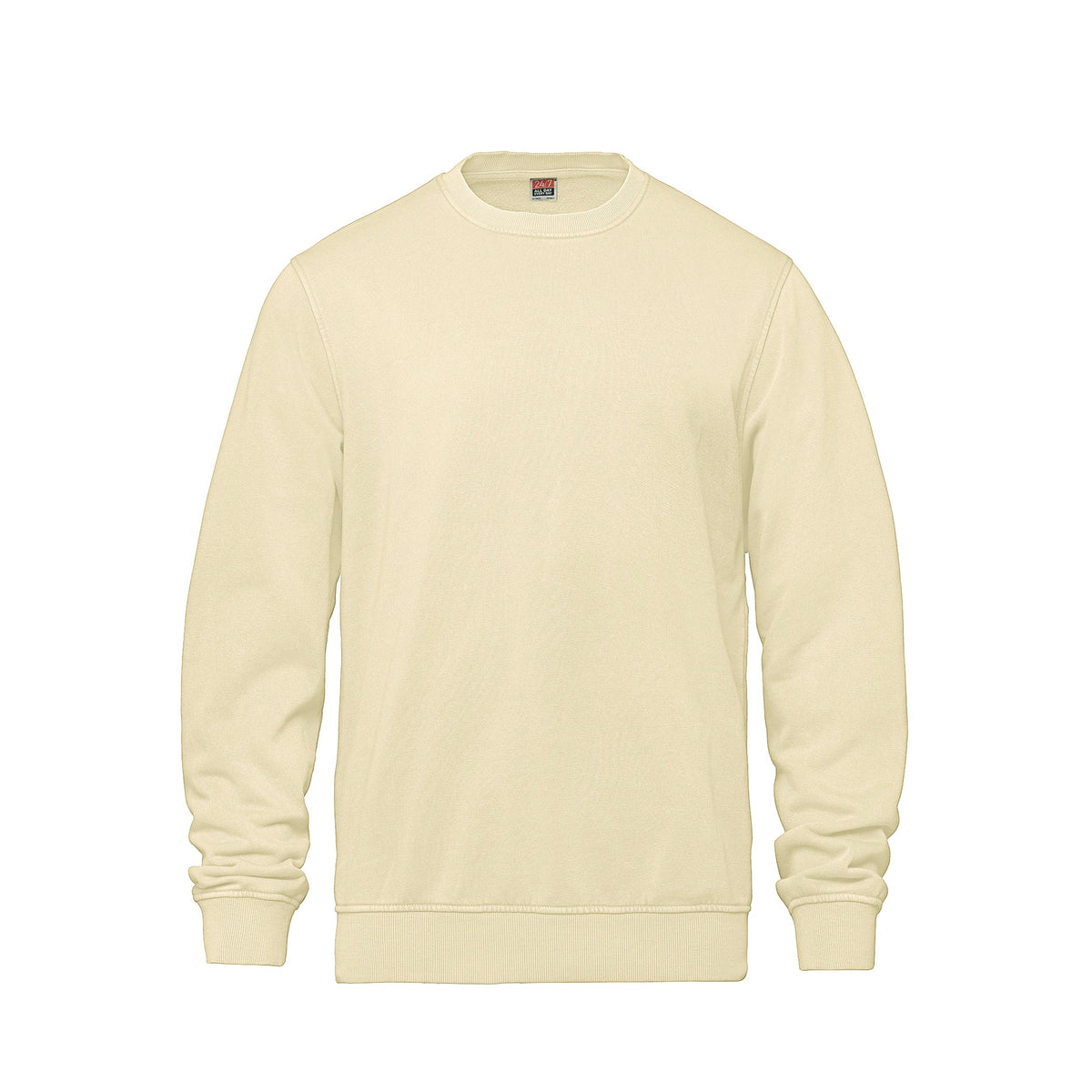 CSW 24/7 - Seascape Vintage Wash Crewneck Sweatshirt - Vintage Ivory