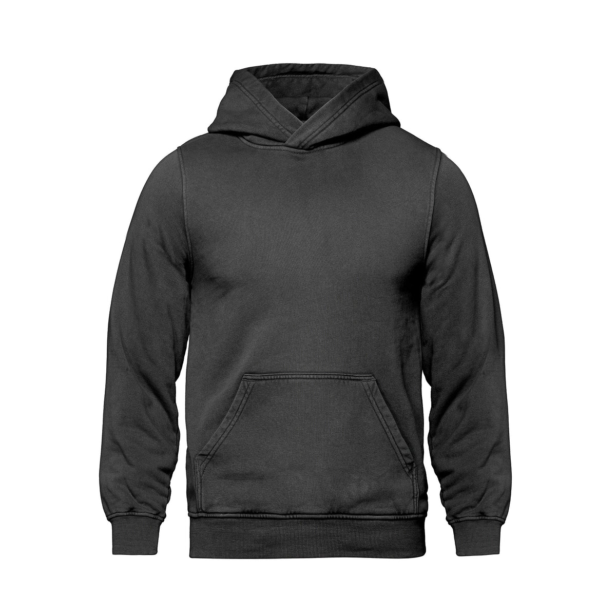 CSW 24/7 - Weekender Vintage Wash Pullover Hooded Sweatshirt - Vintage Charcoal