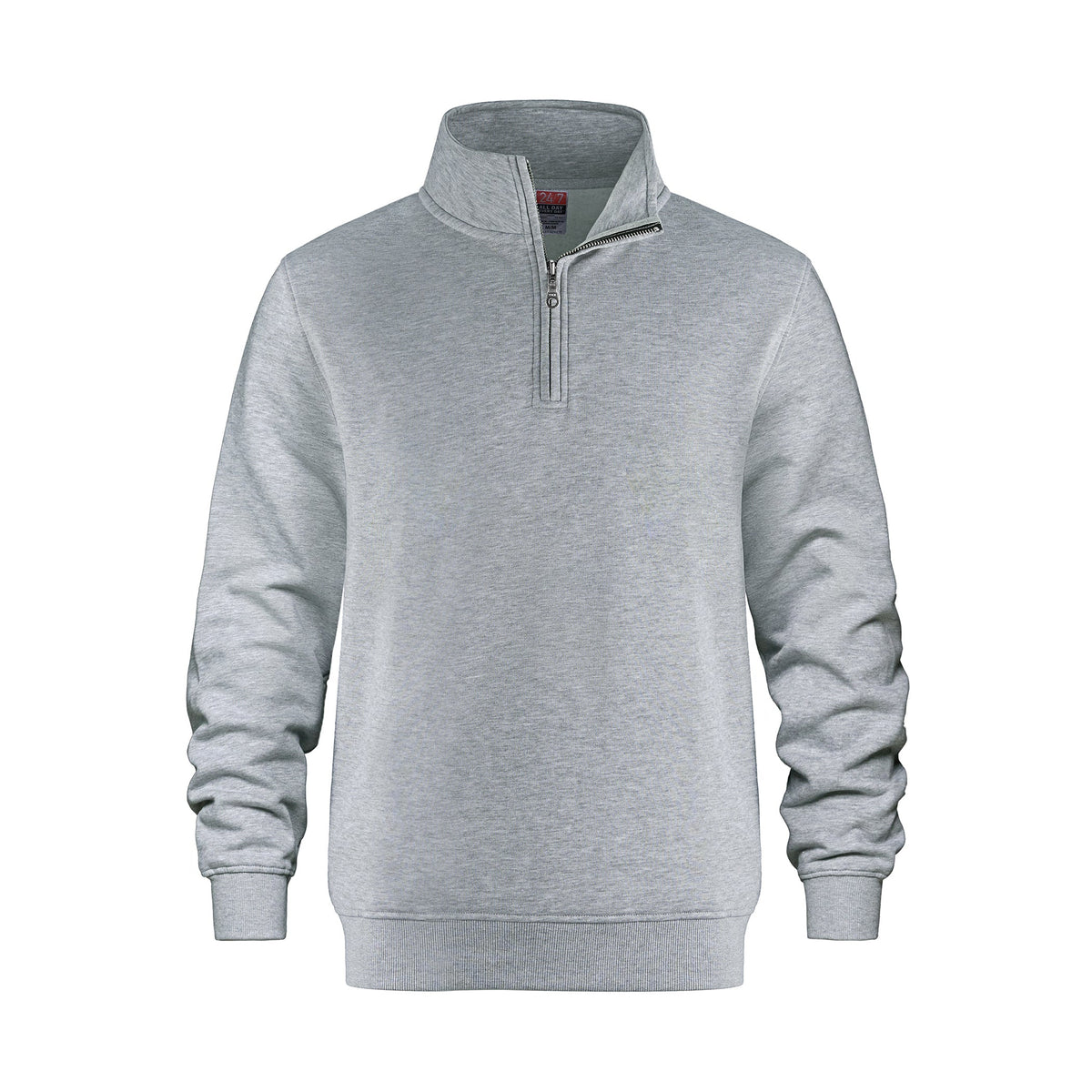CSW 24/7 - Flux 1/4 Zip Sweatshirt - Athletic Grey Heather