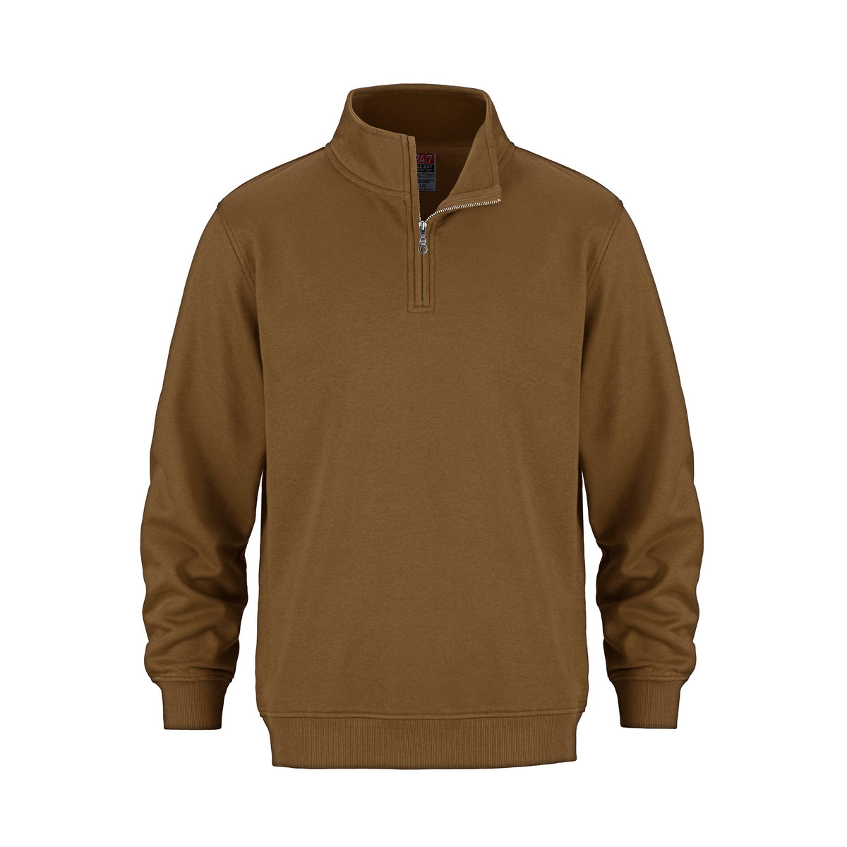 CSW 24/7 - Flux 1/4 Zip Sweatshirt - Caramel