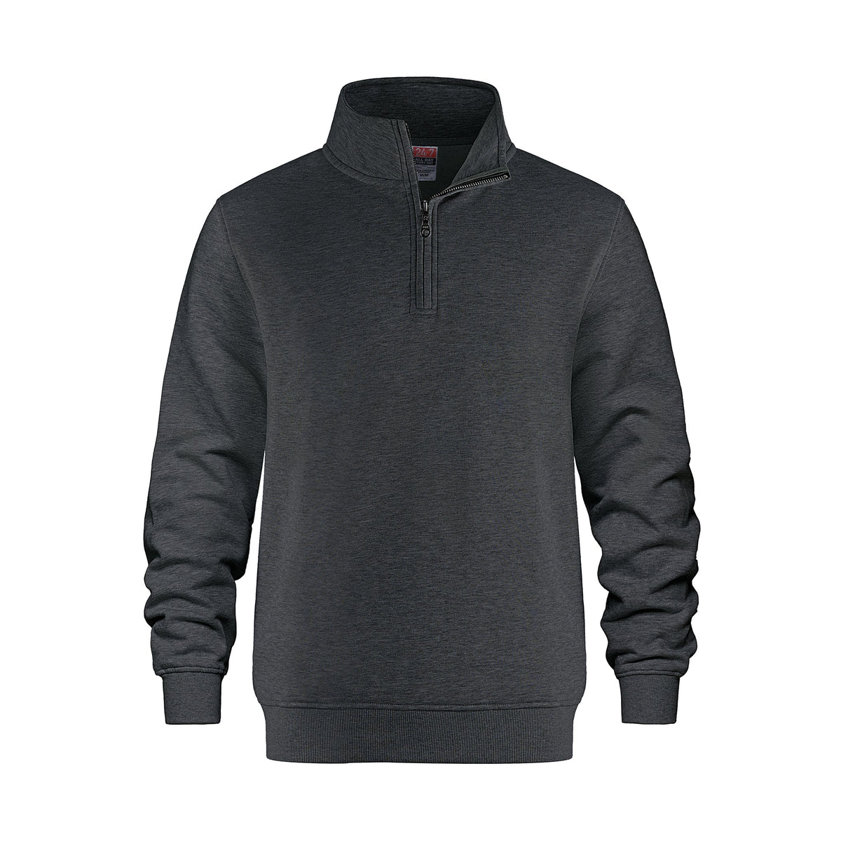 CSW 24/7 - Flux 1/4 Zip Sweatshirt - Charcoal Heather