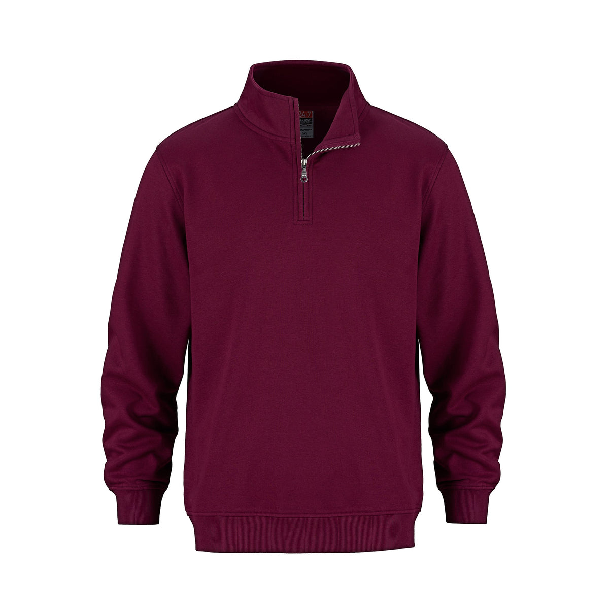 CSW 24/7 - Flux 1/4 Zip Sweatshirt - Maroon