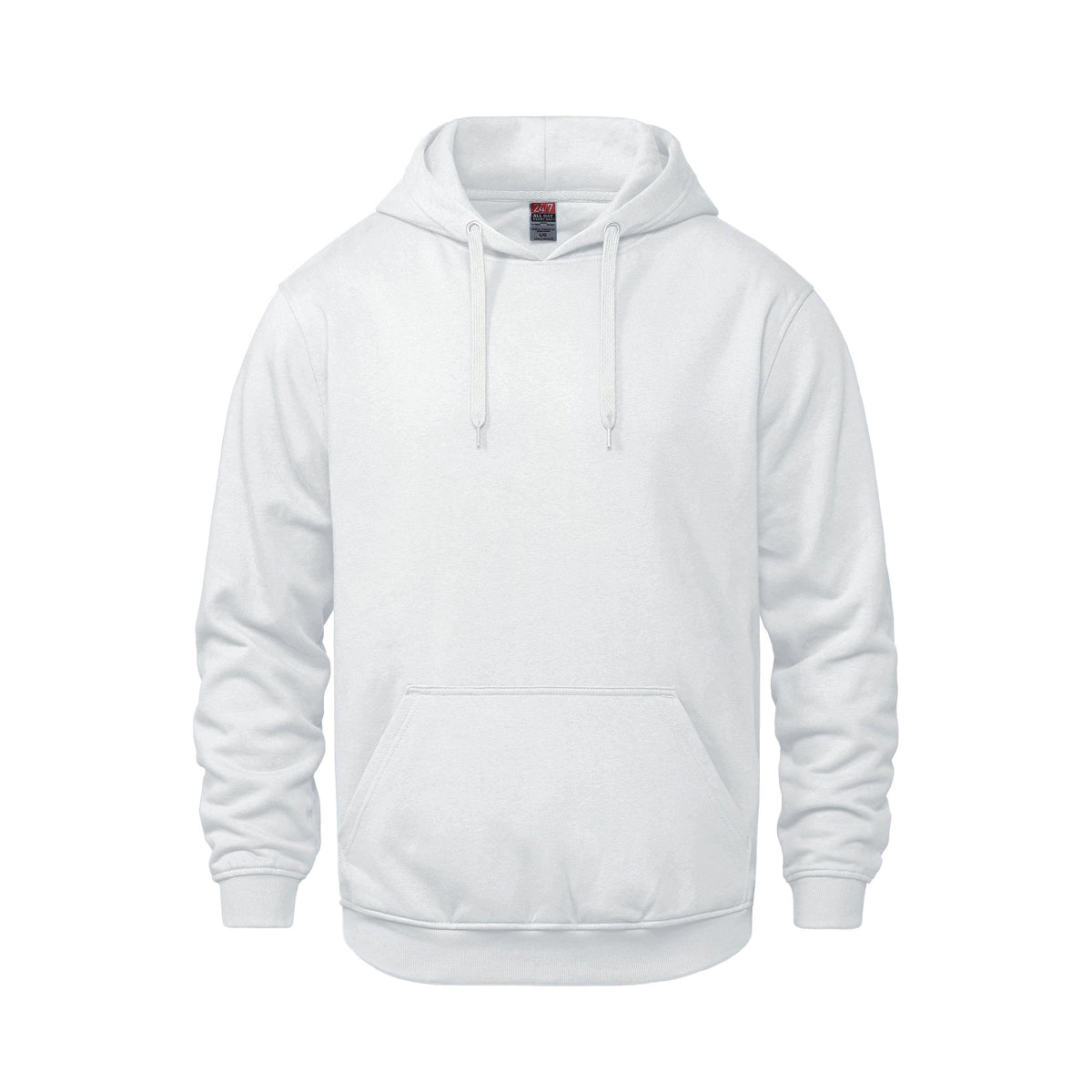 CSW 24/7 - Vault Adult Pullover Hooded Sweatshirt - White