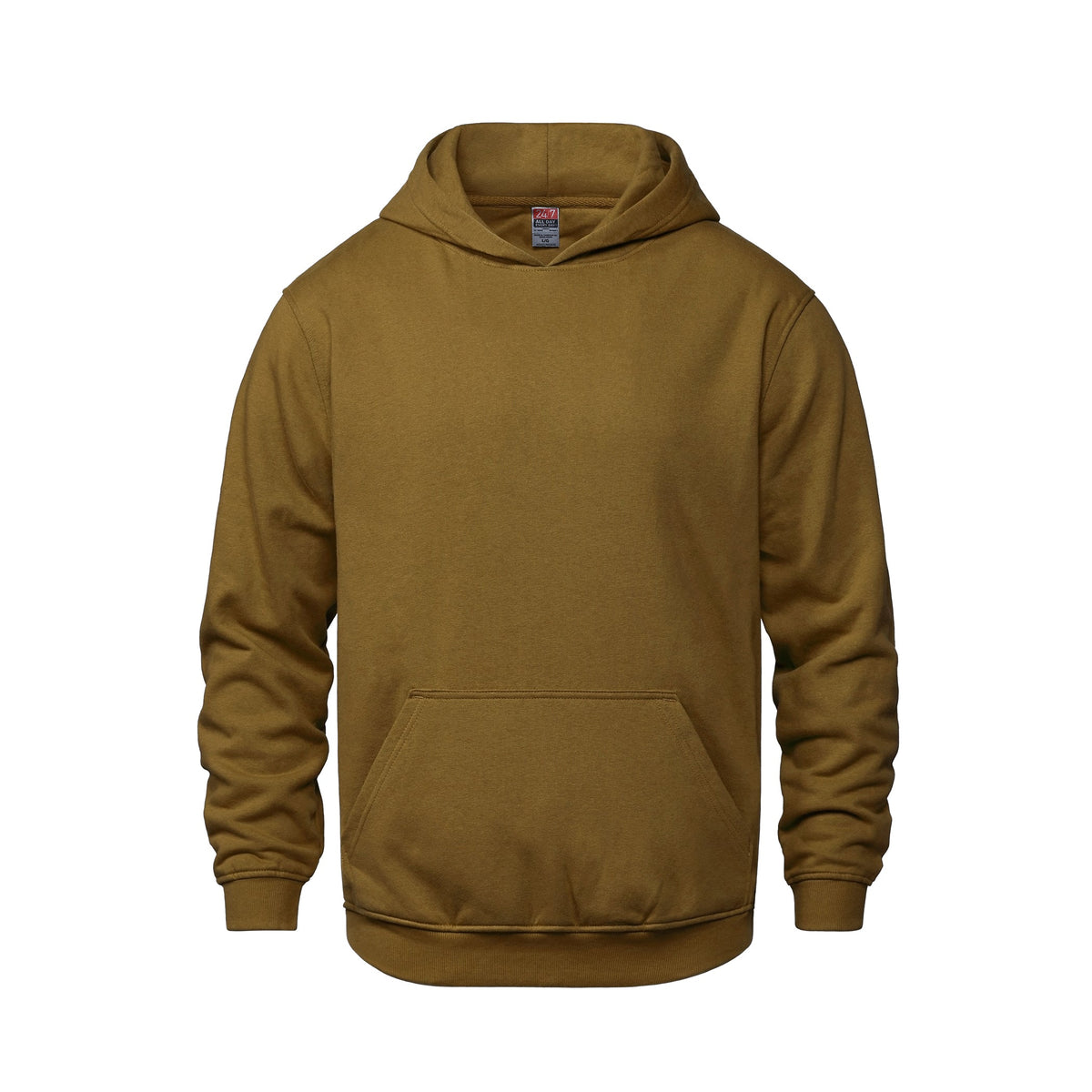 CSW 24/7 - Vault Youth Pullover Hooded Sweatshirt - Caramel