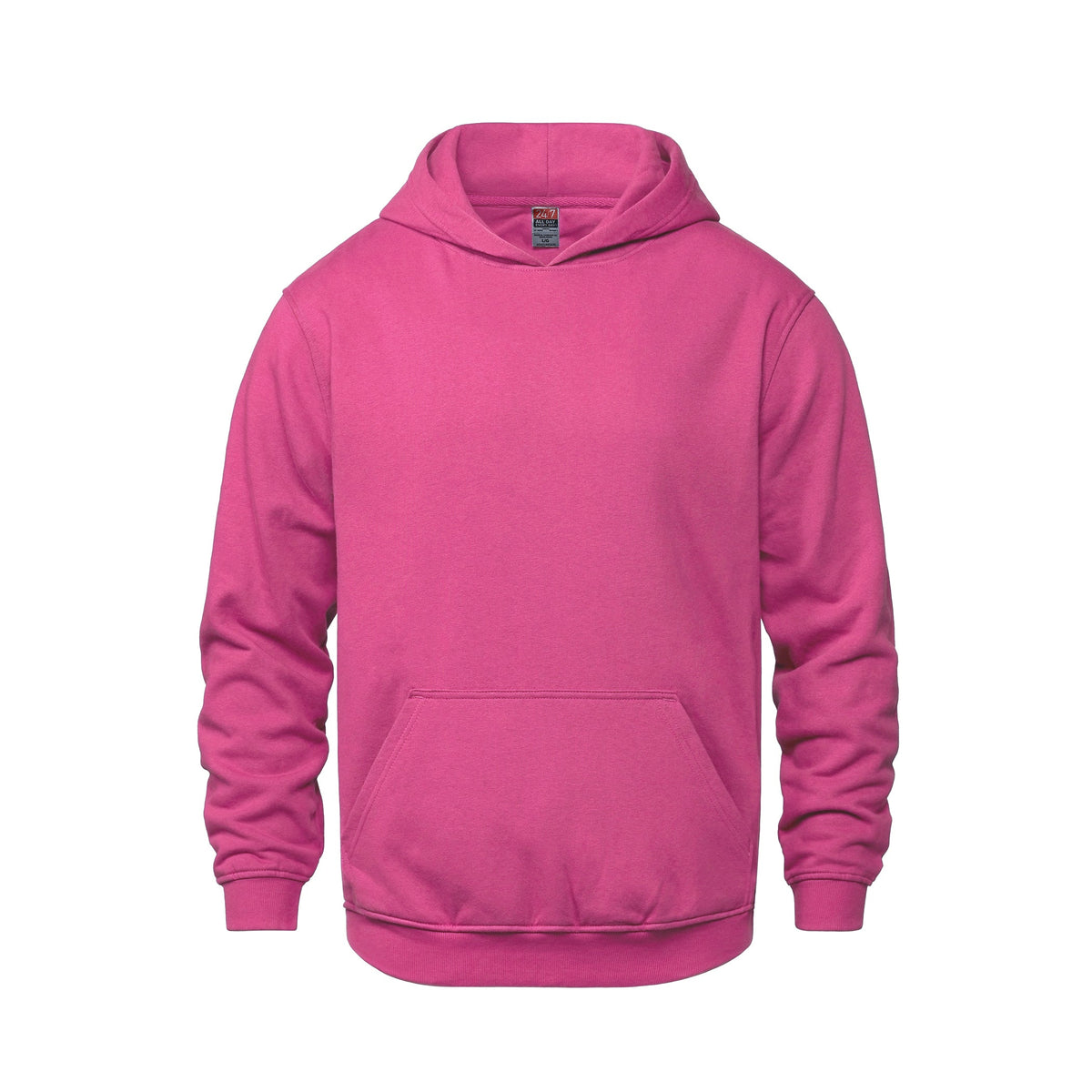 CSW 24/7 - Vault Youth Pullover Hooded Sweatshirt - Heliconia