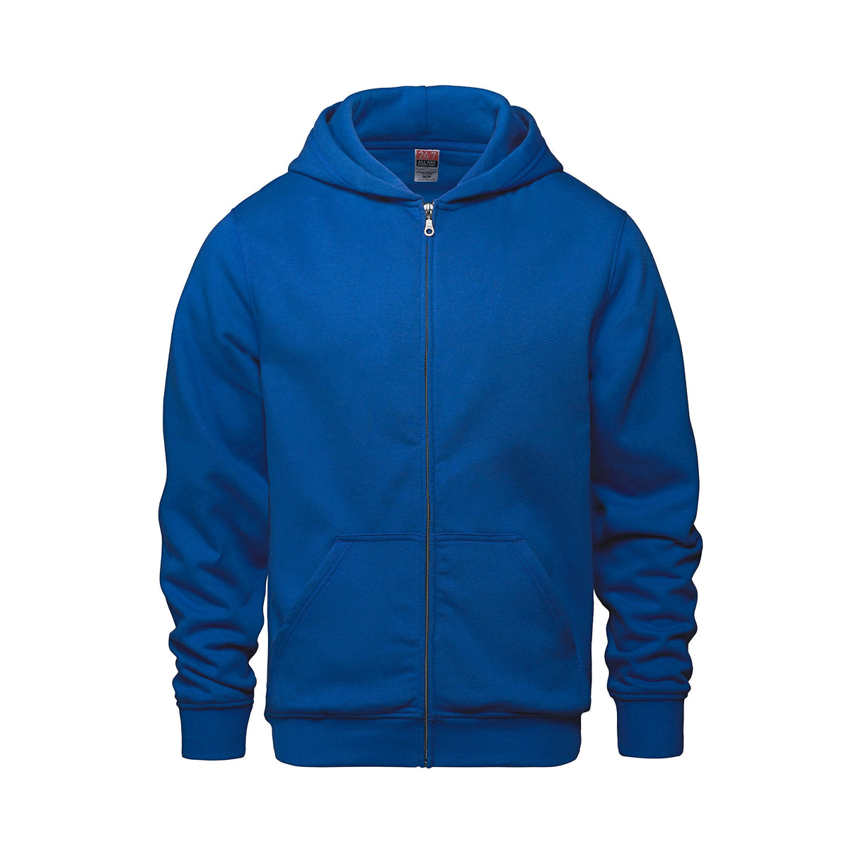 CSW 24/7 - Surfer Youth Full Zip Hooded Sweatshirt - Royal