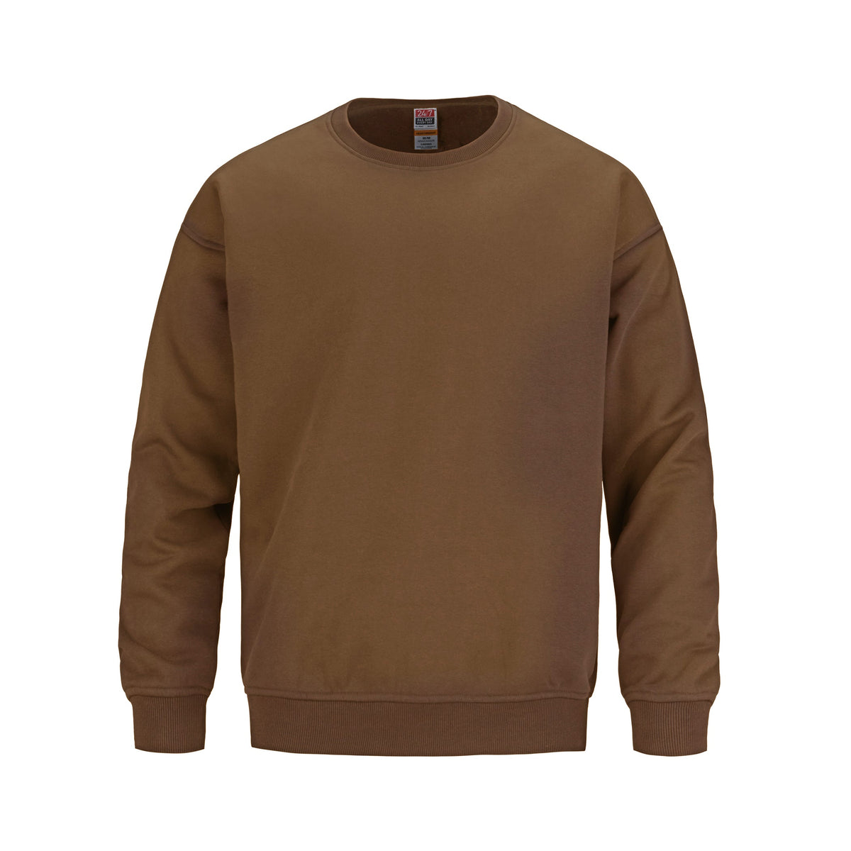 CSW 24/7 - Foundry Heavy Crewneck Sweatshirt 440GSM - Caramel