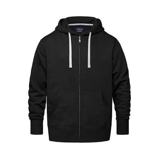 Muskoka Trail Garment Co. - Lakeview Adult Full Zip Hooded Sweatshirt - Black
