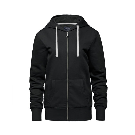 Muskoka Trail Garment Co. - Lakeview Ladies Full Zip Hooded Sweatshirt - Black