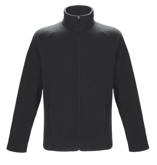 CX2 - Barren Men's Full Zip Microfleece Jacket - Black