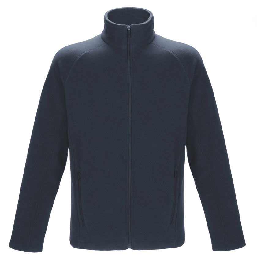 CX2 - Barren Men's Full Zip Microfleece Jacket - Navy