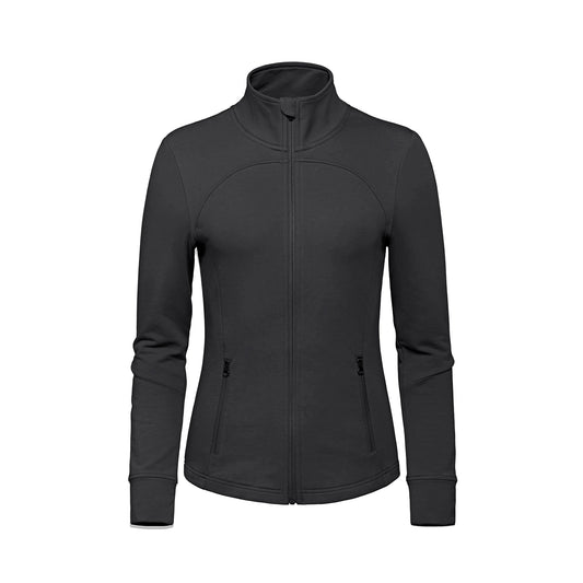 Heritage 54 - Adventurer Ladies French Terry Performance Full Zip Sweatshirt - Black