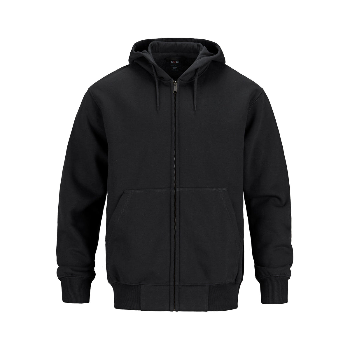 CX2 - Repel Water Repellent Full Zip Hooded Sweatshirt - Black