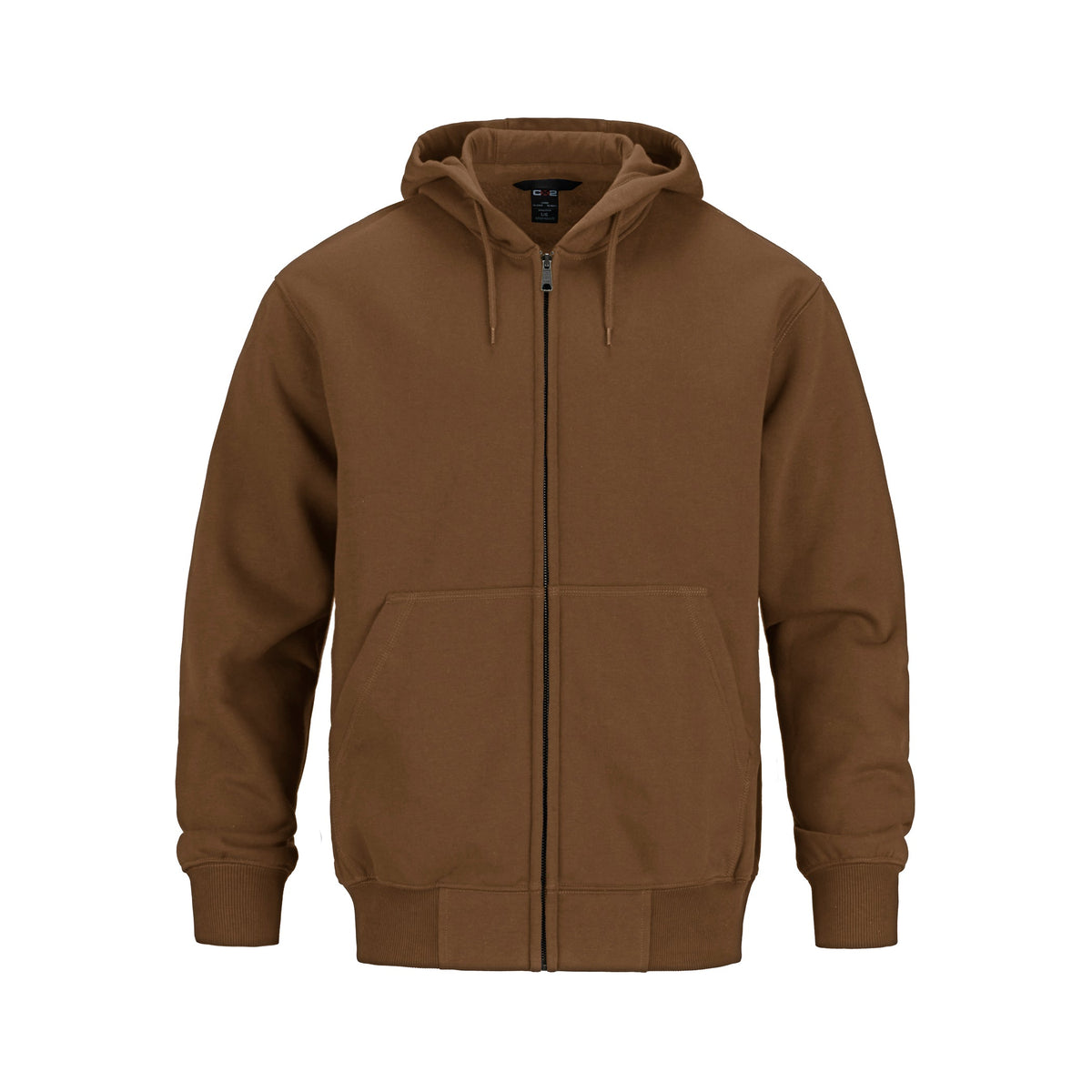 CX2 - Repel Water Repellent Full Zip Hooded Sweatshirt - Caramel