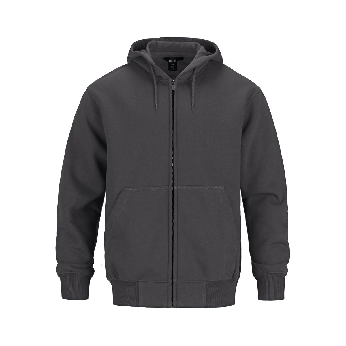CX2 - Repel Water Repellent Full Zip Hooded Sweatshirt - Charcoal Heather