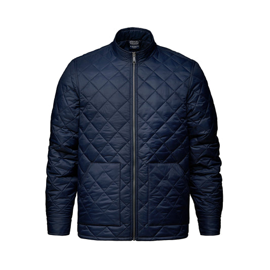 Muskoka Trail Garment Co. - Harrison Diamond Quilted Jacket - Navy