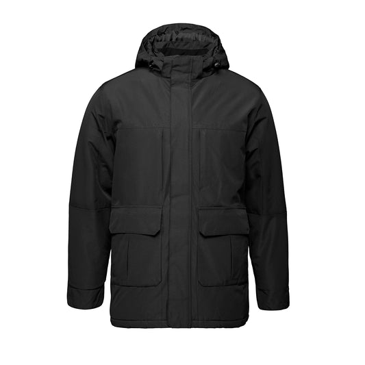 CX2 - Ideal Adult Insulated Parka w/ Detachable Hood - Black