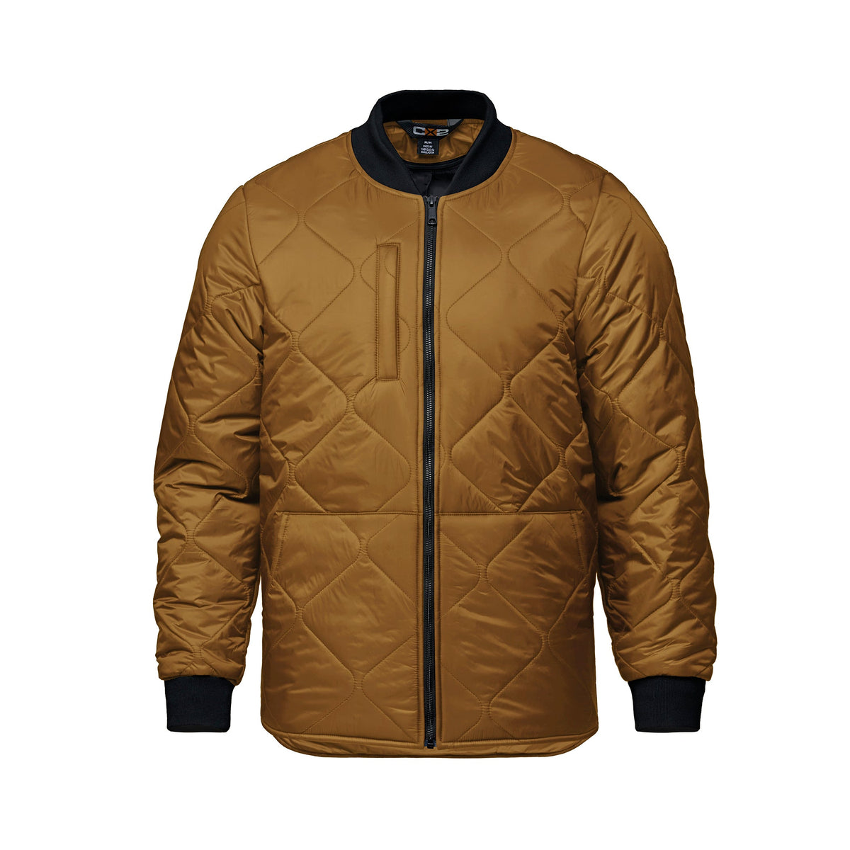 CX2 - Nomad Stylized Quilted Freezer Jacket - Caramel