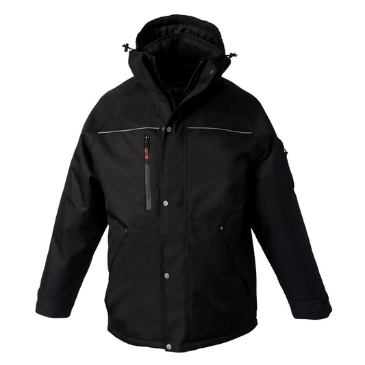CX2 - Defender Heavy Duty Insulated Parka w/ Detachable Hood - Black