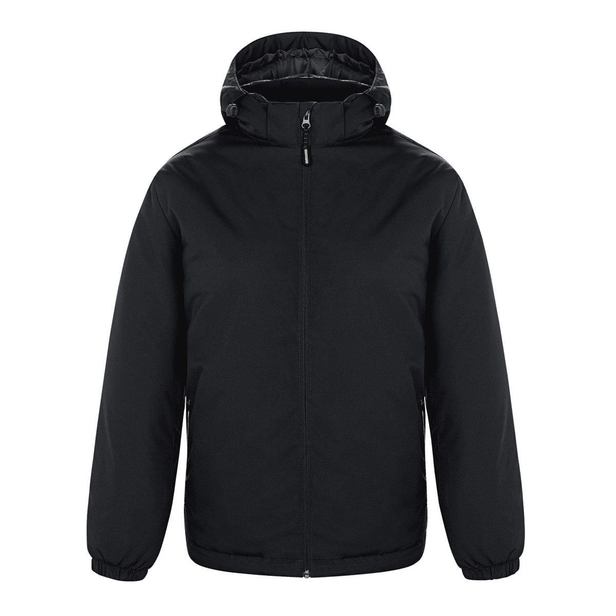CX2 - Playmaker Men's Insulated Jacket w/ Detachable Hood - Black