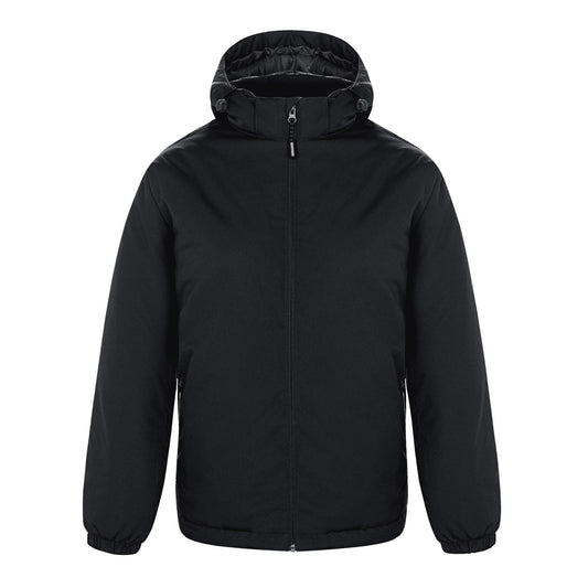 CX2 - Playmaker Men's Insulated Jacket w/ Detachable Hood - Black