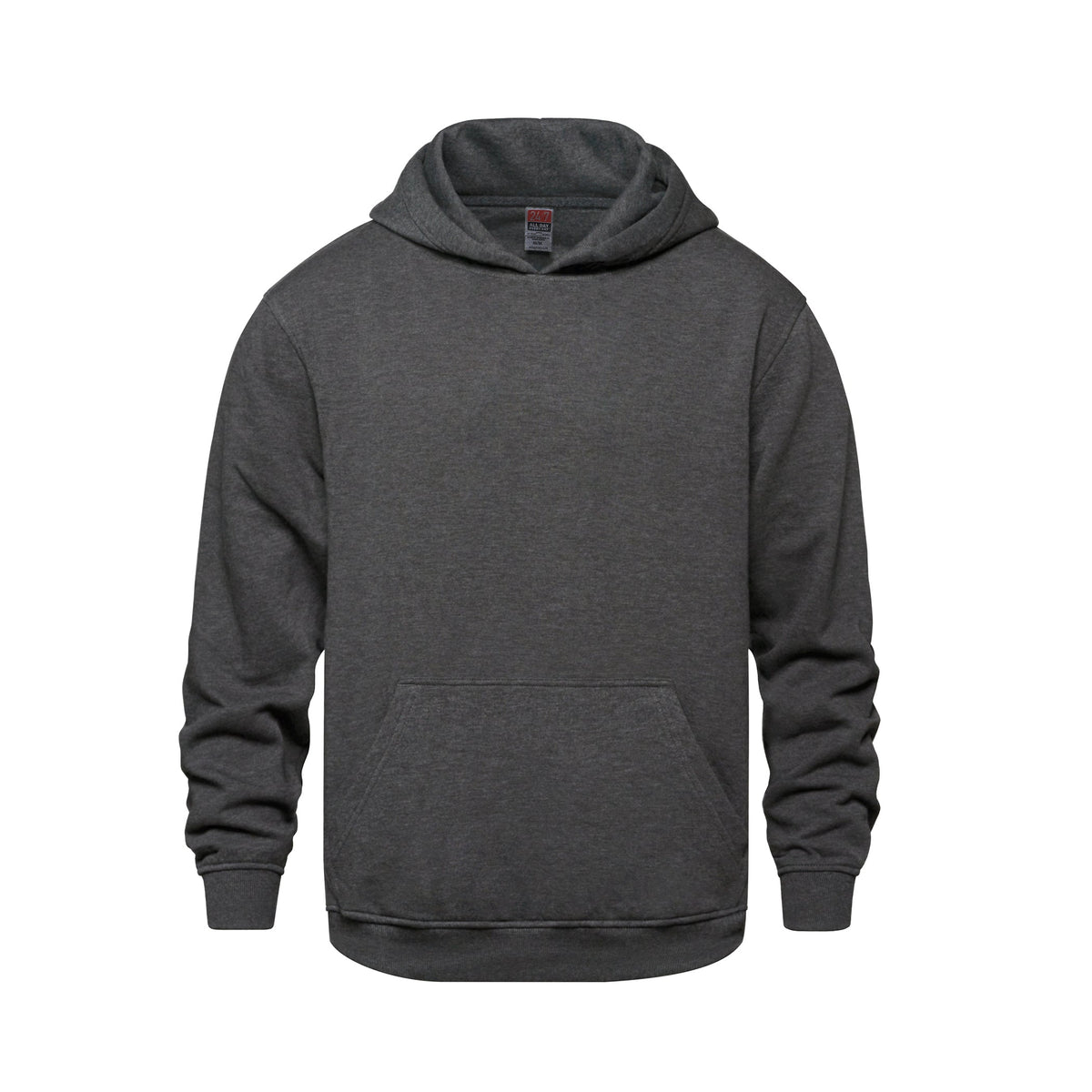 CSW 24/7 - Vault Youth Pullover Hooded Sweatshirt - Charcoal Heather