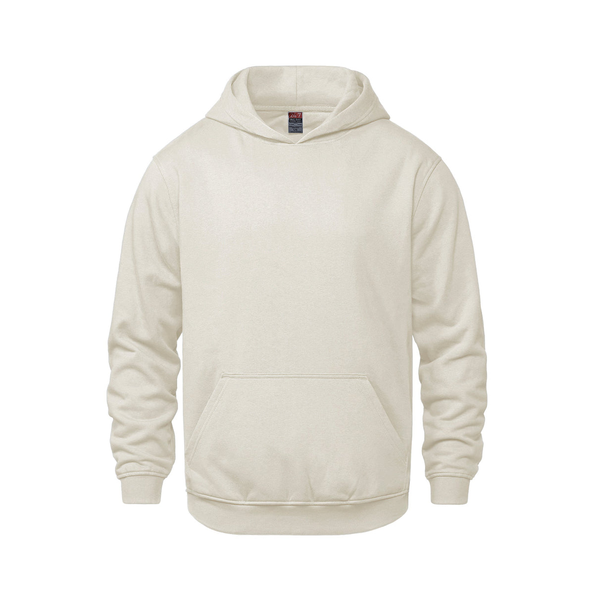 CSW 24/7 - Vault Youth Pullover Hooded Sweatshirt - Ivory