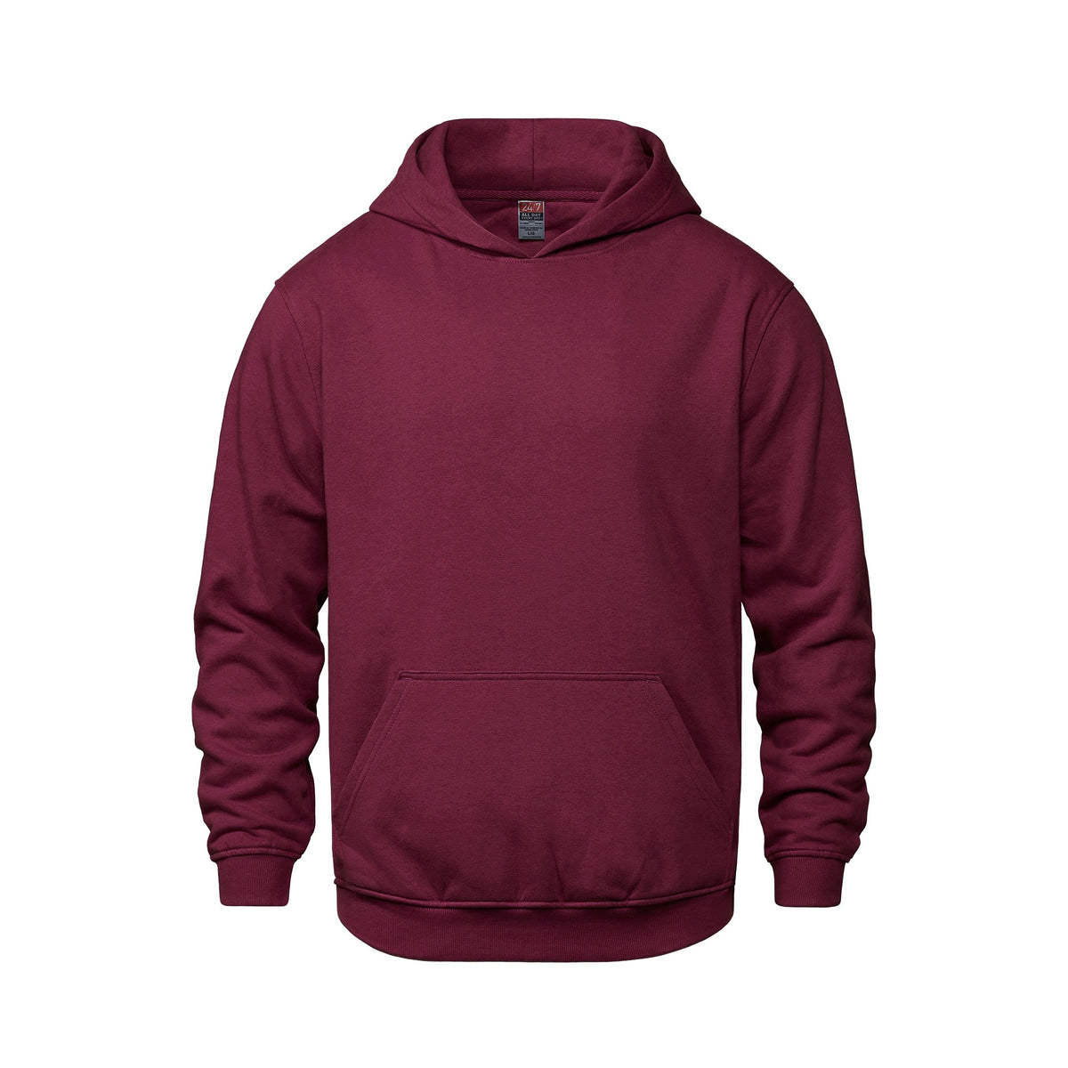 CSW 24/7 - Vault Youth Pullover Hooded Sweatshirt - Maroon