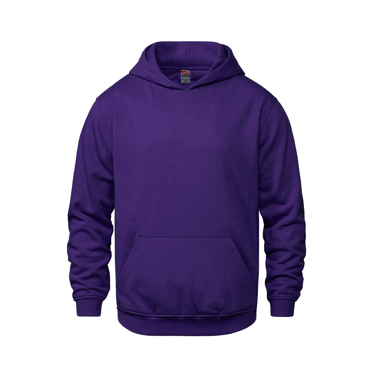 CSW 24/7 - Vault Youth Pullover Hooded Sweatshirt - Purple
