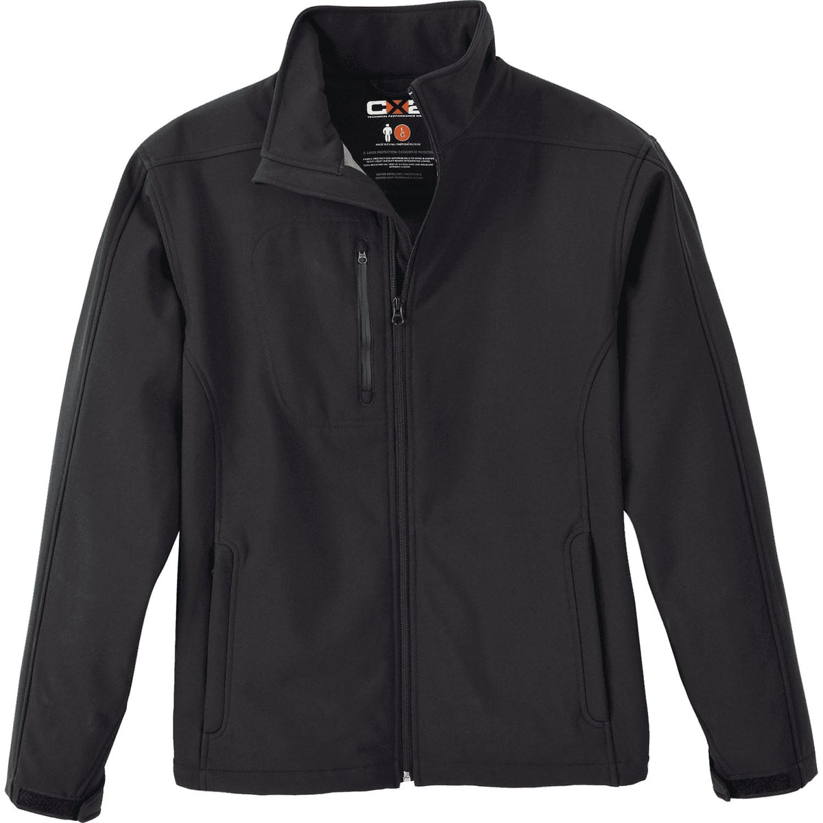 CX2 - Navigator Men's Softshell Jacket - Black