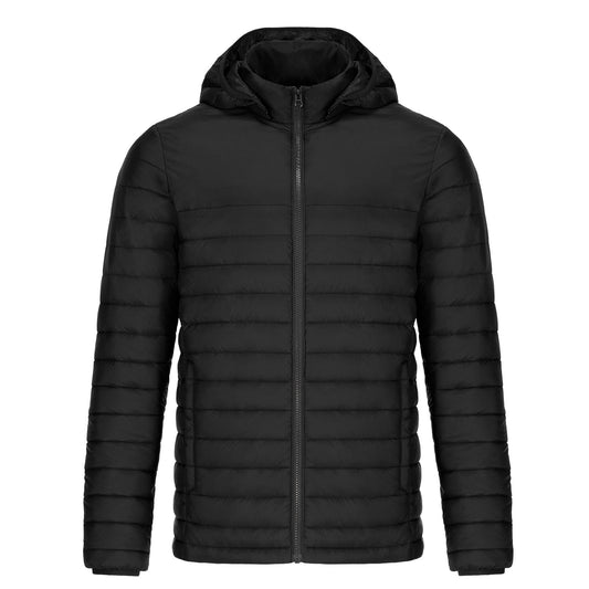 Muskoka Trail Garment Co. - Canyon Youth Puffy Jacket w/ Detachable Hood - Black