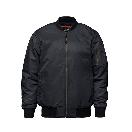 CX2 - Bomber Men's Insulated Bomber Jacket - Black