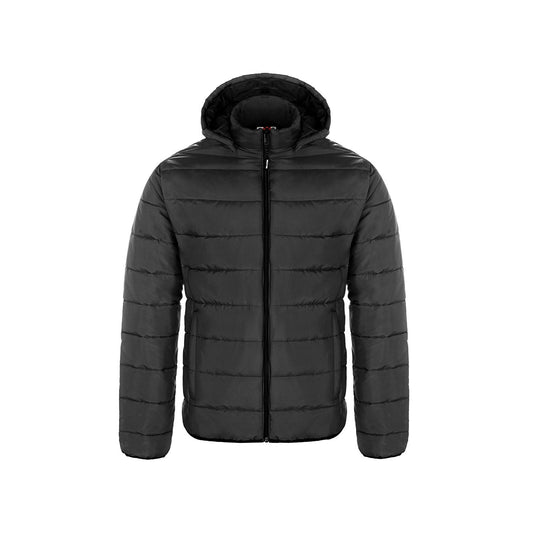 CX2 - Glacial Youth Puffy Jacket With Detachable Hood - Black