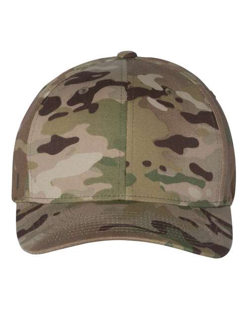 Flexfit 6277 - Cotton Blend Cap - Multicam Green