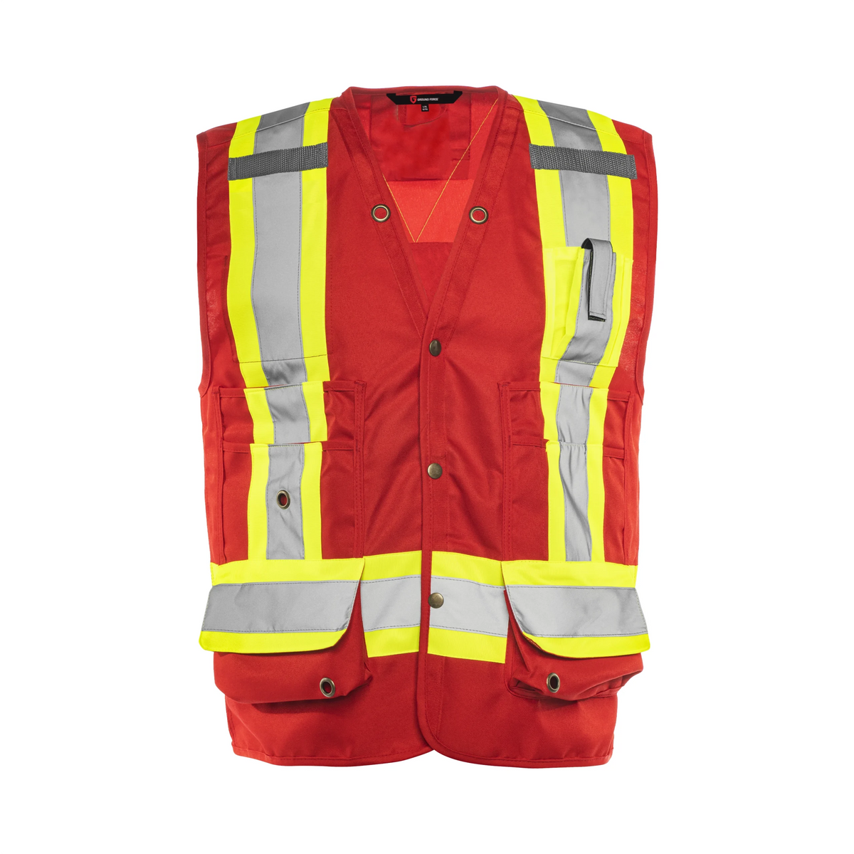 TV20 - Deluxe Surveyor Vest - Red