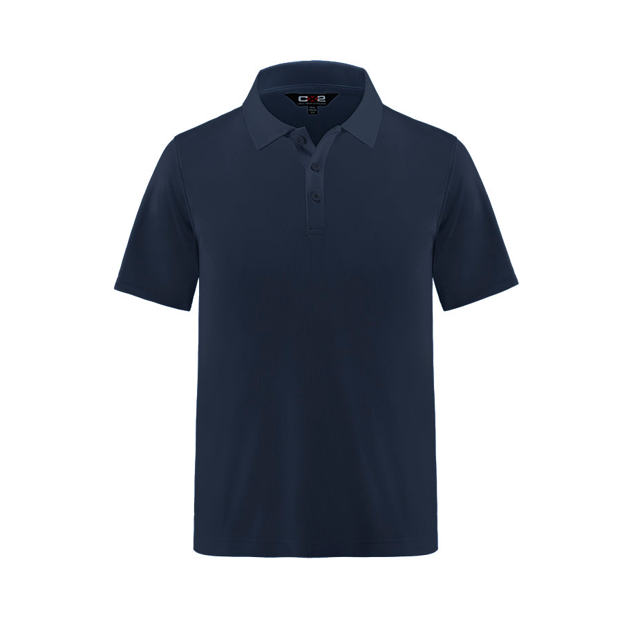 CX2 - Elite Youth Cotton/Poly/Spandex Polo - Navy