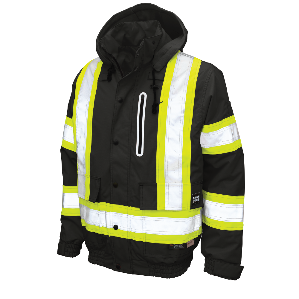Tough Duck - Ripstop Safety Bomber - Black