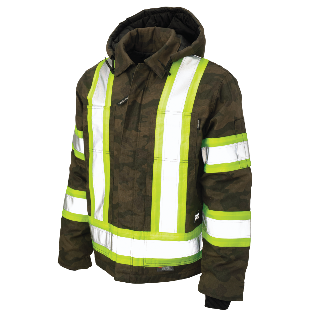 Tough Duck - Camo Tough Flex Duck Safety Jacket - Green Camo