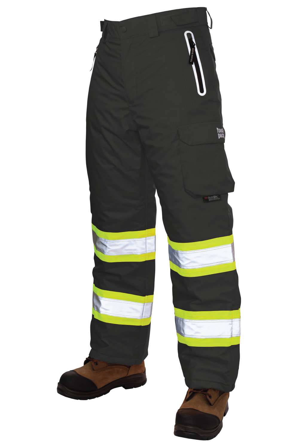 Tough Duck - Pull-On Ripstop Technical Snow Pant - Black