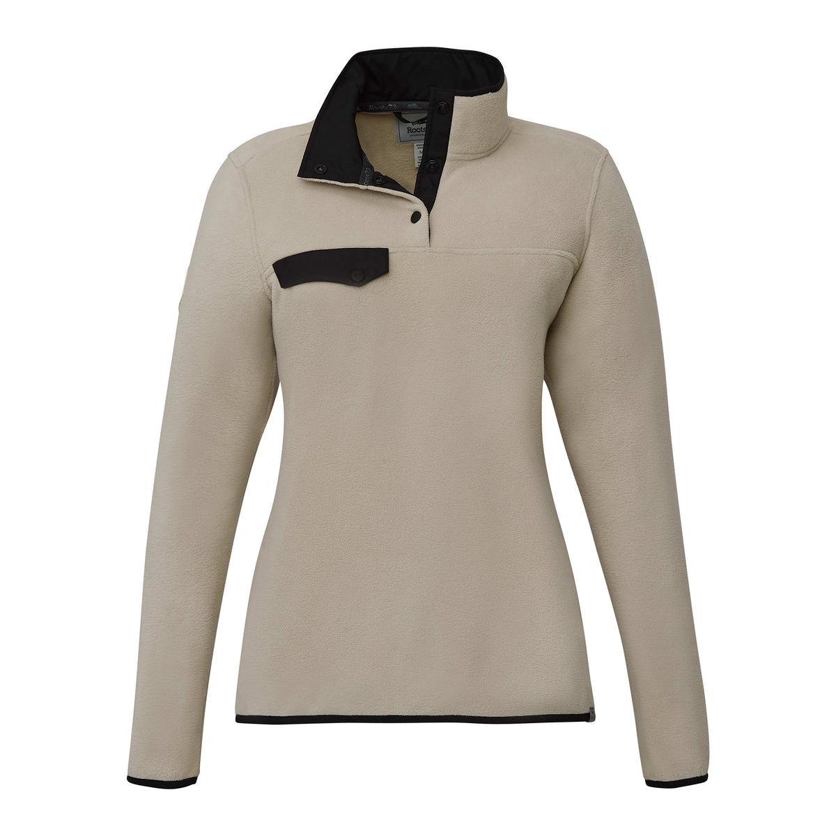 Roots - Women’s Westville Eco Microfleece Pullover - Oatmeal