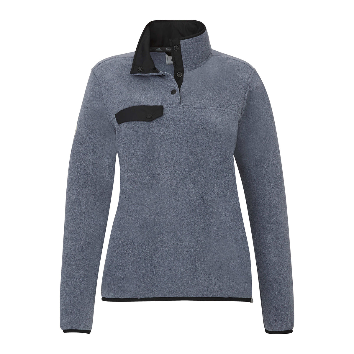 Roots - Women’s Westville Eco Microfleece Pullover - Denim Mix