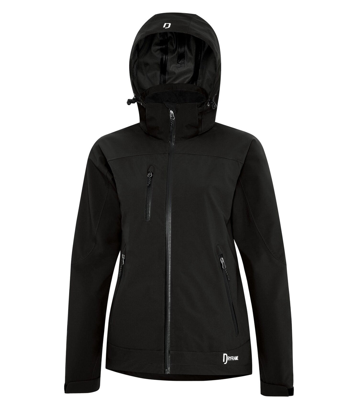 DRYFRAME® TRri-Tech Waterproof Hard Shell Ladies' Jacket - Black